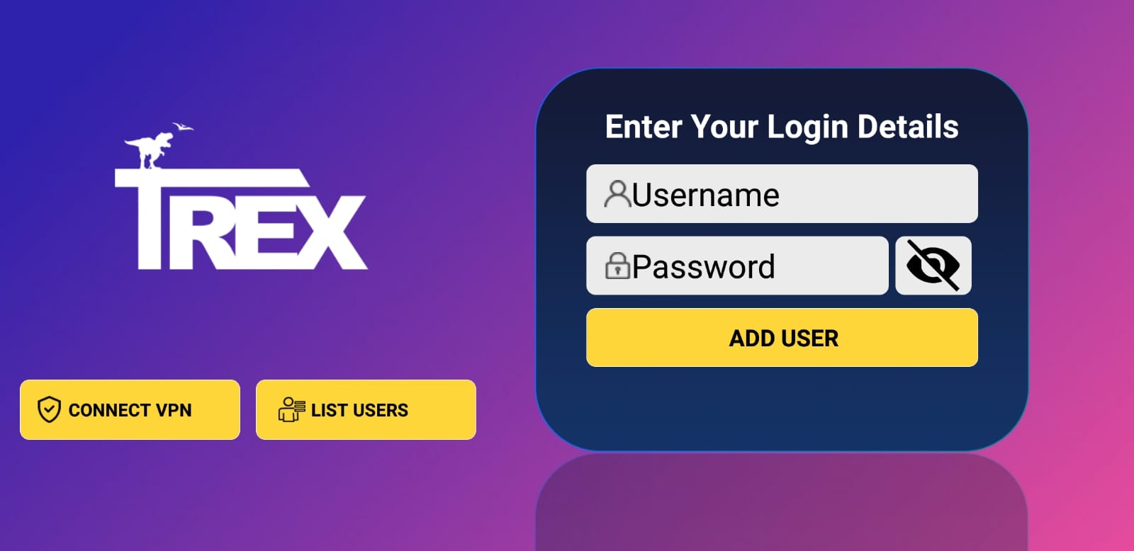 Prima IPTV app login screen on Android
